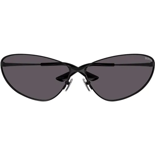 Futuristische minimalistische Sonnenbrille Bb0315S 002 - Balenciaga - Modalova