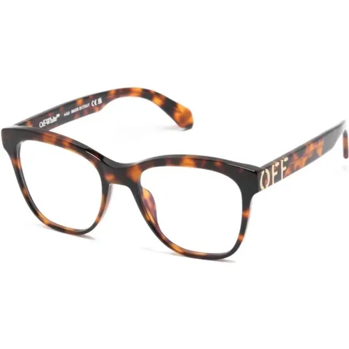 Braune Optische Brille Stilvoll Alltagsgebrauch,Schwarze Optische Brille Stilvolles Must-Have - Off White - Modalova