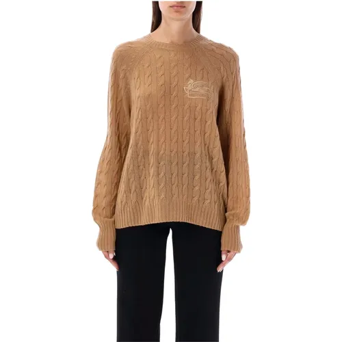 Cable Knit Sweater , female, Sizes: XS - ETRO - Modalova