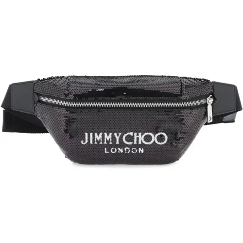 Sequined Finsley Beltpack mit Logo-Print - Jimmy Choo - Modalova