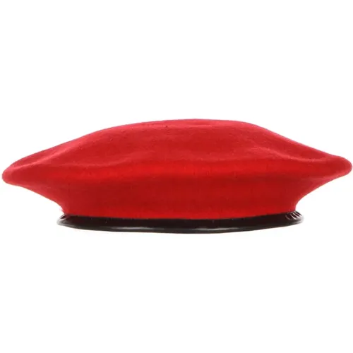 Roter Woll Flat Cap Hut Kangol - Kangol - Modalova