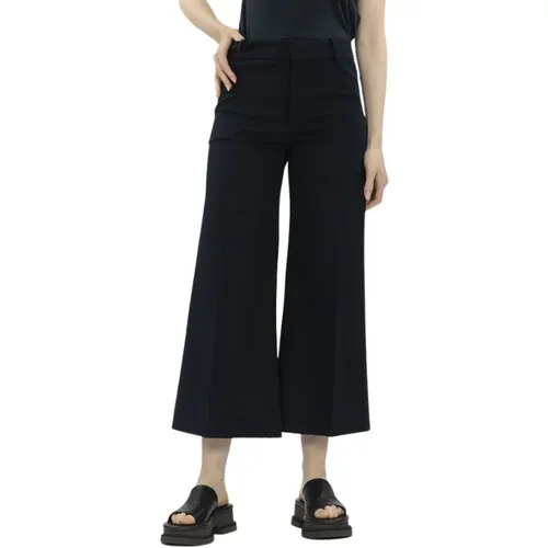 Cropped Trousers , female, Sizes: XS, S - Frame - Modalova