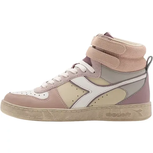 Magic Basket Mid Damen Sneakers , Damen, Größe: 40 1/2 EU - Diadora - Modalova