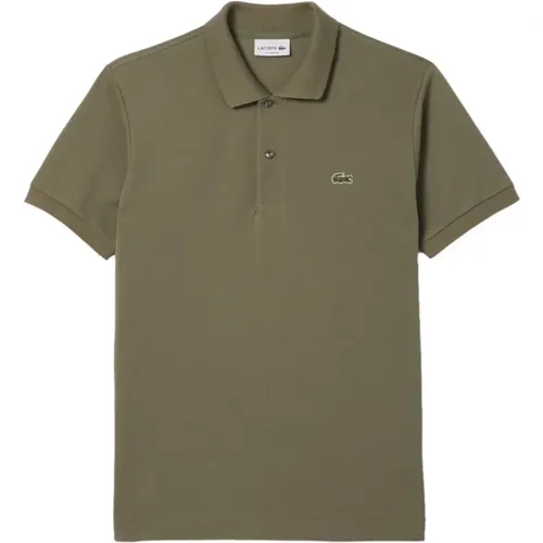 Grünes Polo-Shirt Klassischer Stil , Herren, Größe: 2XL - Lacoste - Modalova
