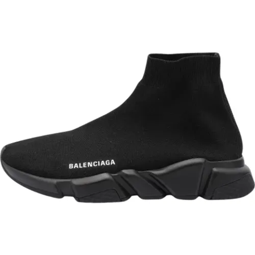 Pre-owned Leather sneakers , male, Sizes: 7 UK - Balenciaga Vintage - Modalova