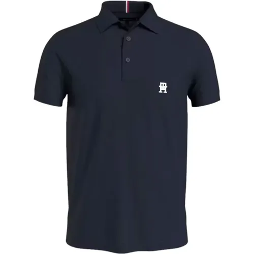 Short Sleeve Polo Shirt , male, Sizes: L - Tommy Hilfiger - Modalova