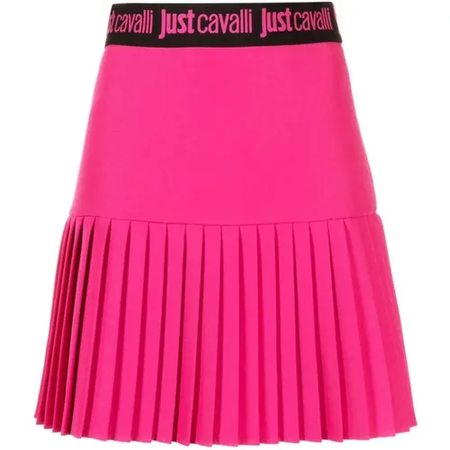 Fuchsia Röcke für Frauen , Damen, Größe: 2XS - Just Cavalli - Modalova