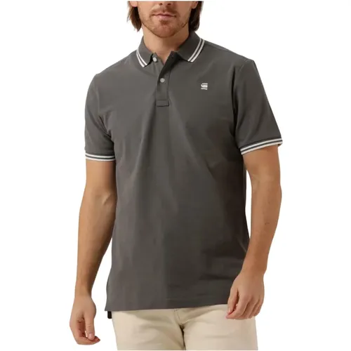 Modernes Slim Stripe Polo Shirt , Herren, Größe: M - G-Star - Modalova