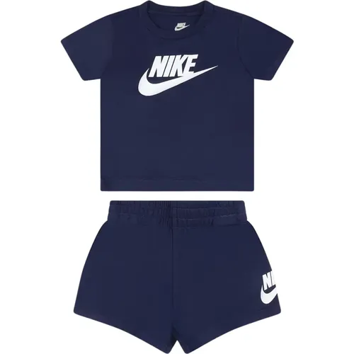 Baby Outfit Navy White Logo - Nike - Modalova
