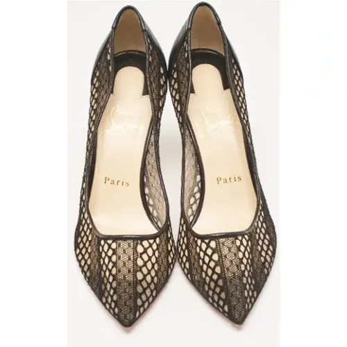 Pre-owned Lace heels , female, Sizes: 5 1/2 UK - Christian Louboutin Pre-owned - Modalova