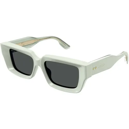 Grey Sunglasses Gg1529S 003 , male, Sizes: 54 MM - Gucci - Modalova