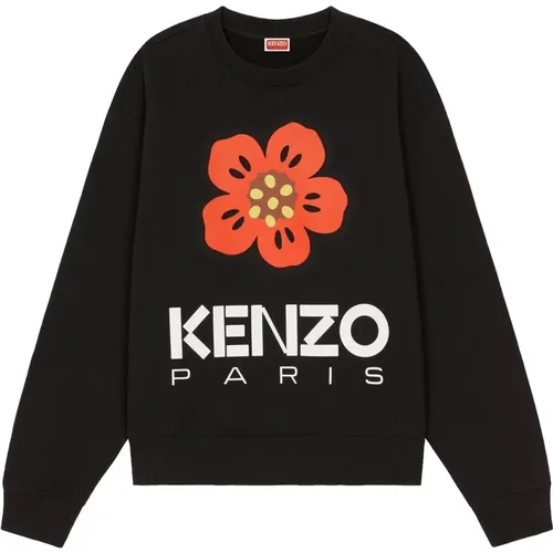 Boke Flower Sweatshirt , male, Sizes: S - Kenzo - Modalova