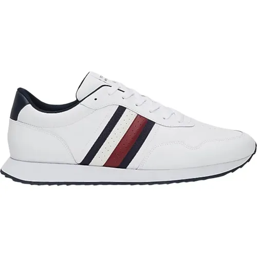 Weiße Sneakers mit Sägezahnsohle - Tommy Jeans - Modalova