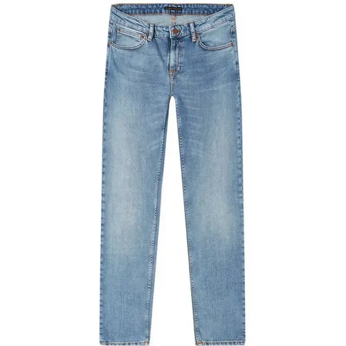 Horizon Skinny Lin Jeans , male, Sizes: W34, W33 - Nudie Jeans - Modalova