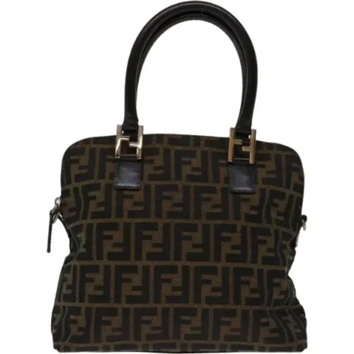 Pre-owned Canvas fendi-bags , female, Sizes: ONE SIZE - Fendi Vintage - Modalova