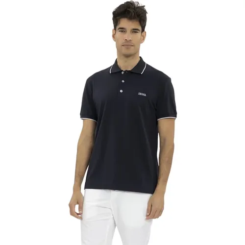 Polo Shirt , male, Sizes: 2XL, 3XL, XL - Ermenegildo Zegna - Modalova