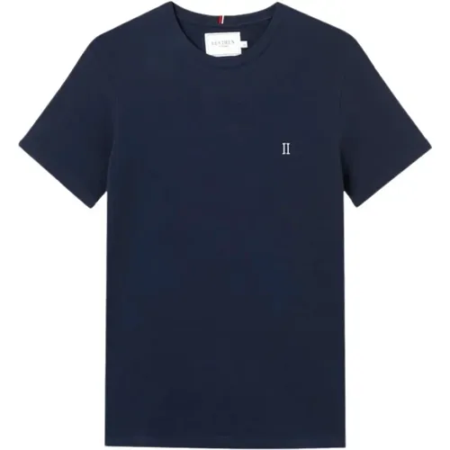 Piqué T-shirt with Encore logo , male, Sizes: L, XL - Les Deux - Modalova