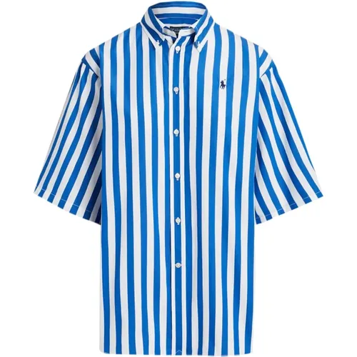 Striped Cotton Shirt , female, Sizes: M, XS, S - Ralph Lauren - Modalova