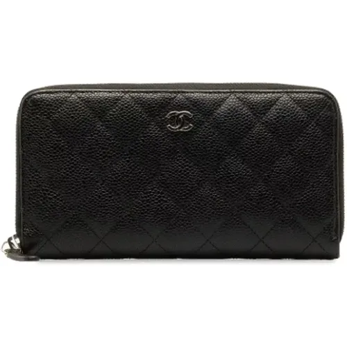 Pre-owned Leather wallets , female, Sizes: ONE SIZE - Chanel Vintage - Modalova