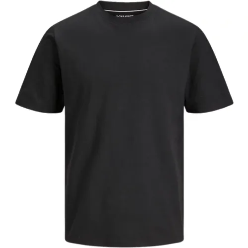 Klassisches T-Shirt , Herren, Größe: L - jack & jones - Modalova