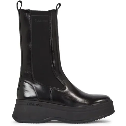 Pitched Chelsea Boot Sneakers , Damen, Größe: 40 EU - Calvin Klein - Modalova