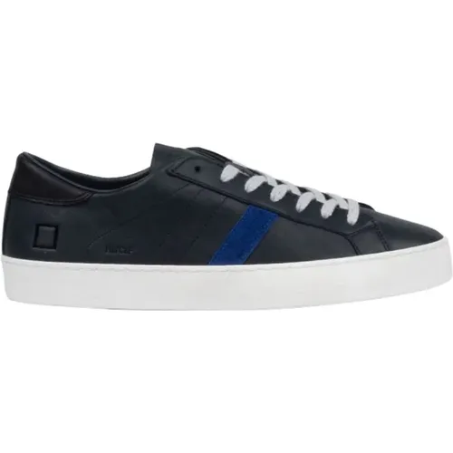 Leather Hill Low Sneakers , male, Sizes: 13 UK, 7 UK, 8 UK, 10 UK, 9 UK, 11 UK - D.a.t.e. - Modalova
