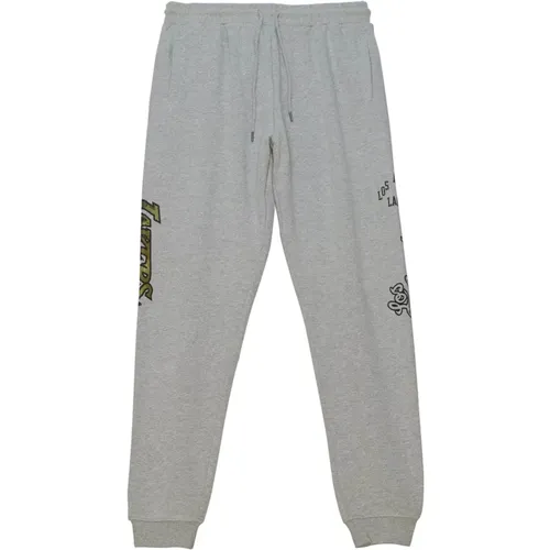 NBA Ghost Schwarze Camo Sweatpants Lakers , Herren, Größe: M - Mitchell & Ness - Modalova