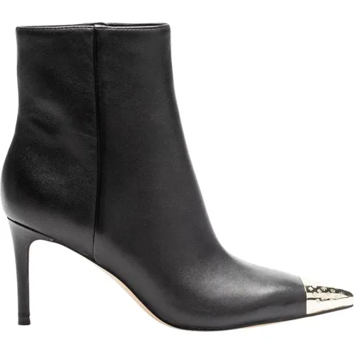 Leather Heeled Boots , female, Sizes: 7 UK - Guess - Modalova