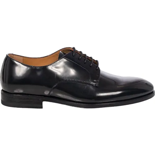 Calf Leather Lace-up Shoes , male, Sizes: 9 UK, 8 UK, 9 1/2 UK, 10 1/2 UK, 11 UK, 7 1/2 UK, 8 1/2 UK, 10 UK - Henderson - Modalova