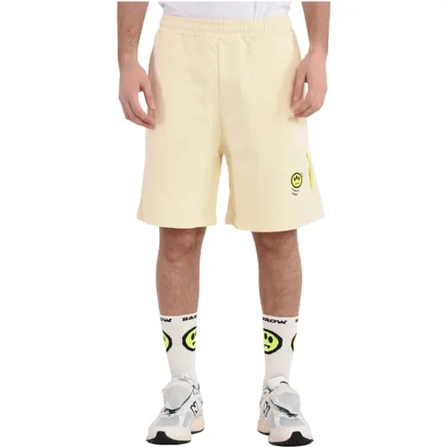 Relaxed Fit Cotton Bermuda Shorts , male, Sizes: M, XS, S, L - Barrow - Modalova