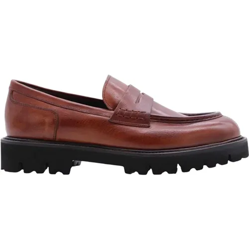 Classic Mocassin Loafers , male, Sizes: 9 UK, 8 UK, 12 UK, 7 1/2 UK, 9 1/2 UK, 8 1/2 UK, 7 UK - Flecs - Modalova