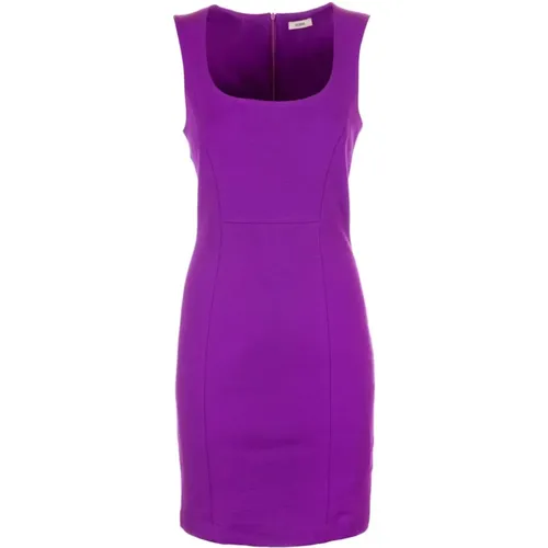 Milano Stitch Mini Kleid ohne Ärmel - Fr23Wd1002W49701 , Damen, Größe: S - Fracomina - Modalova