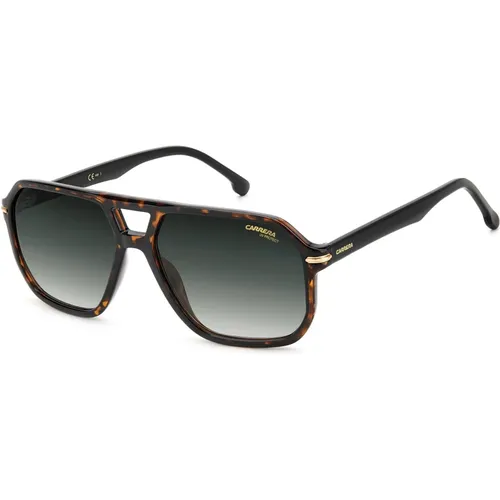 S Sunglasses in Havana/Grey Shaded , male, Sizes: 59 MM - Carrera - Modalova