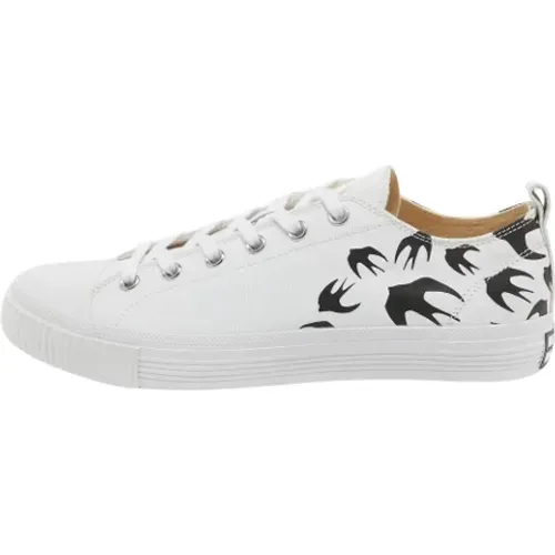 Pre-owned Canvas sneakers , female, Sizes: 11 UK - Alexander McQueen Pre-owned - Modalova