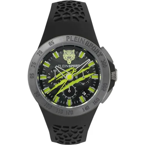 Thunderstorm Chrono Watch , male, Sizes: ONE SIZE - Plein Sport - Modalova