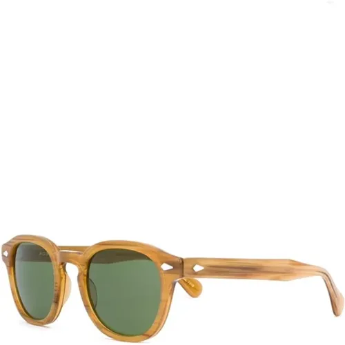 Blonde Sunglasses, Must-Have Style , unisex, Sizes: 46 MM - Moscot - Modalova