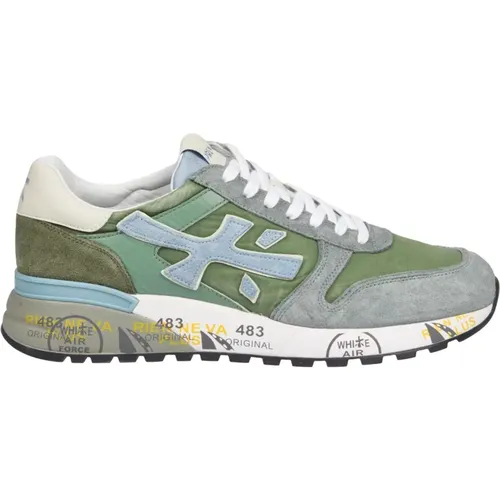 Men's Shoes Sneakers Green Ss24 , male, Sizes: 7 UK, 6 UK, 10 UK, 8 UK - Premiata - Modalova