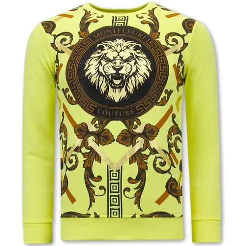 Sweatshirts For Men Golden Lion - 3728 , male, Sizes: S, 2XL, L, XL - True Rise - Modalova