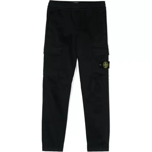 Kinder Regular Tapered Hose - Stone Island - Modalova