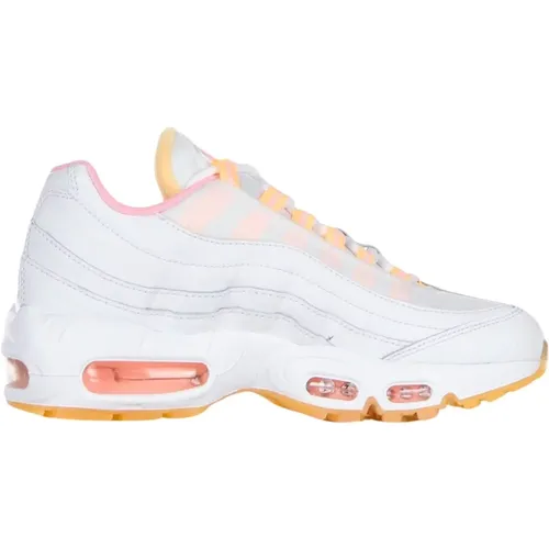 Air Max 95 Niedriger Sneaker Weiß , Damen, Größe: 38 EU - Nike - Modalova