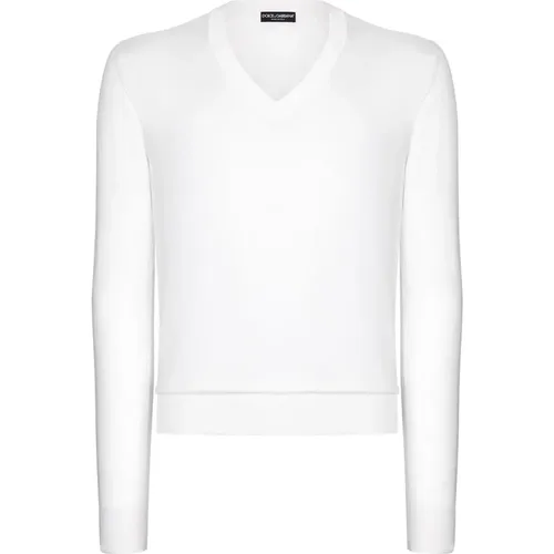 Trendy Sweater Gxy07Tjbsimw0800 , male, Sizes: S - Dolce & Gabbana - Modalova