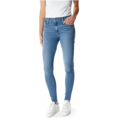 Levi's, Hohe Leibhöhe Super Skinny Jeans , Damen, Größe: W30 L32 - Levis - Modalova