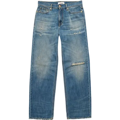 Sommer Denim Slubby Dunkel Indigo Jeans - Cycle - Modalova