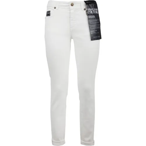 Skinny Jeans , female, Sizes: W27, W26, W25 - Versace Jeans Couture - Modalova