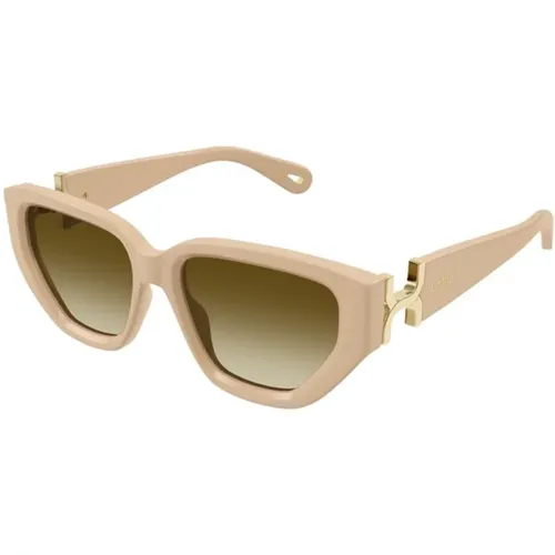 Ivory Brown Sonnenbrille Modell - Chloé - Modalova