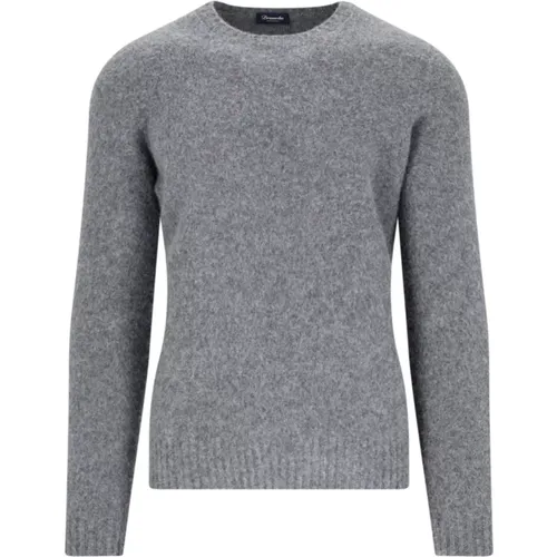 Graue Pullover für Männer , Herren, Größe: 3XL - Drumohr - Modalova