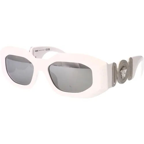 Stylish Sunglasses with Model 0Ve4425U , male, Sizes: 54 MM - Versace - Modalova