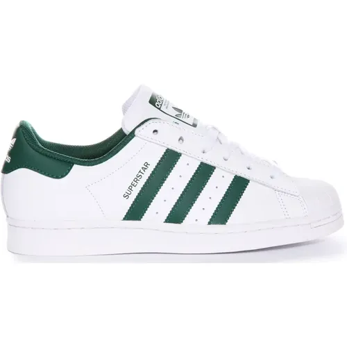 Weiß Grün Superstar 70s Trainers Herren , Herren, Größe: 46 EU - Adidas - Modalova