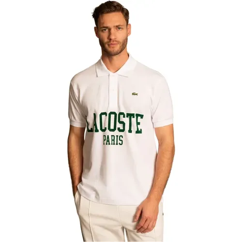 Baumwoll Polo Shirt , Herren, Größe: L - Lacoste - Modalova