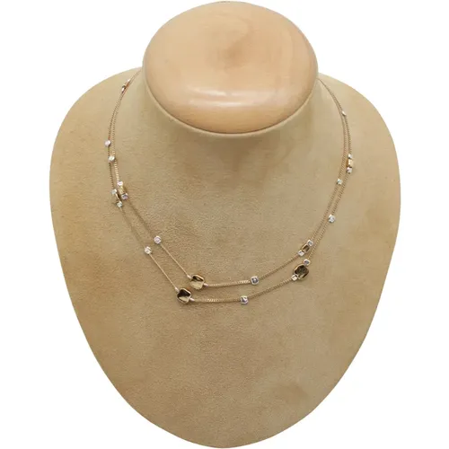 Gold Anhänger Halskette Silber Details - Isabel marant - Modalova